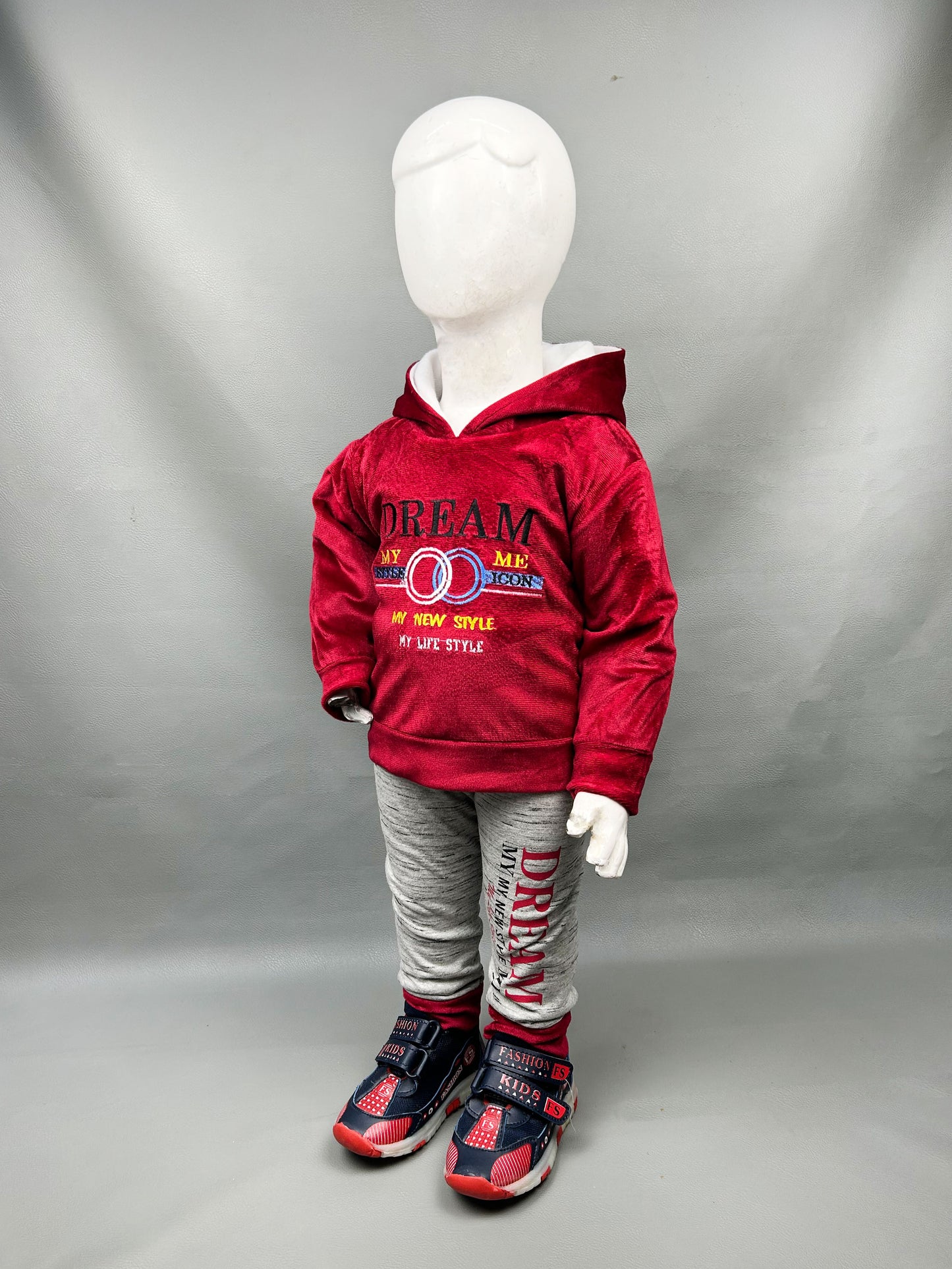 1Yr - 4Yrs Dream Dark Maroon Suit For Kids SG BS166