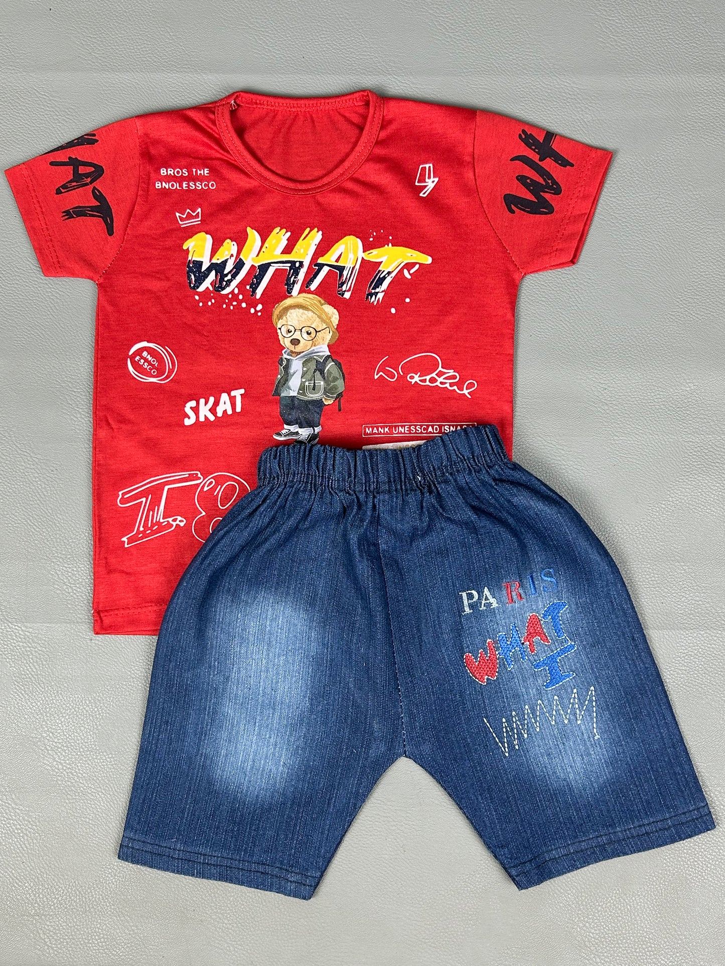 1Yr - 4Yrs What Red Suit For Kids RZ BS273