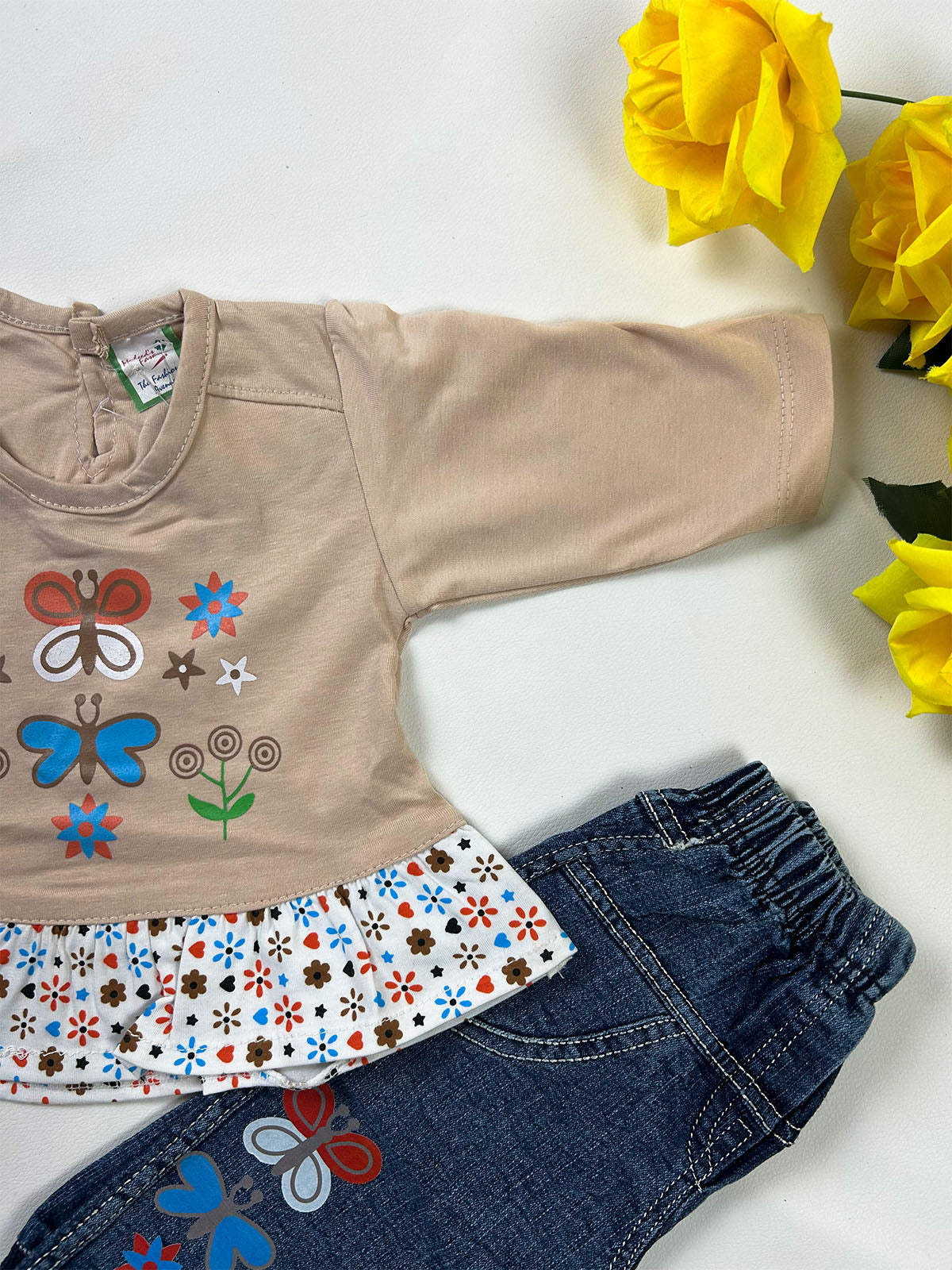 0Mth - 3Mth Brown Baby Suit For Newborn NBS823