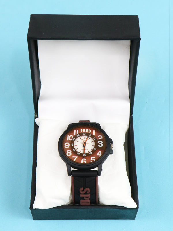 KWW08 Boys Wrist Watch Sport Brown