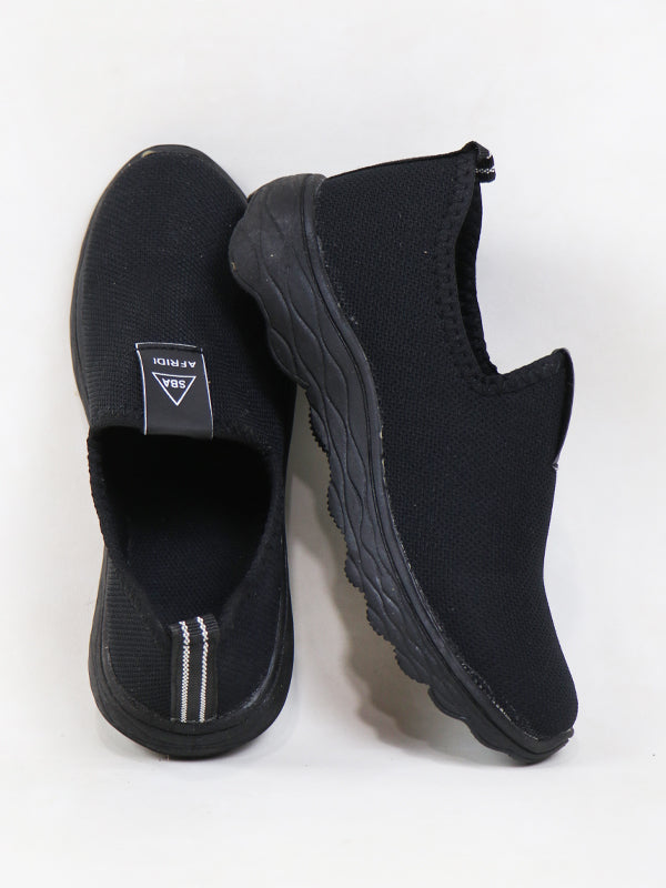 MJS06 Men's Casual Jogger Shoes SBA Black