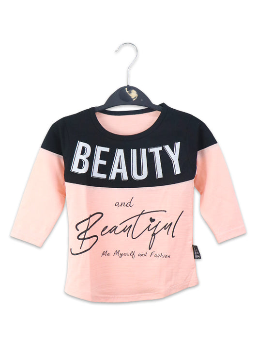 ATT Girls T-Shirt 3.5 Yrs - 9 Yrs Beauty Light Pink