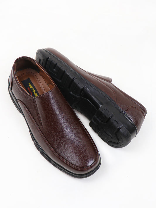 MS06 Men's Formal Shoes Pumps Dark Brown