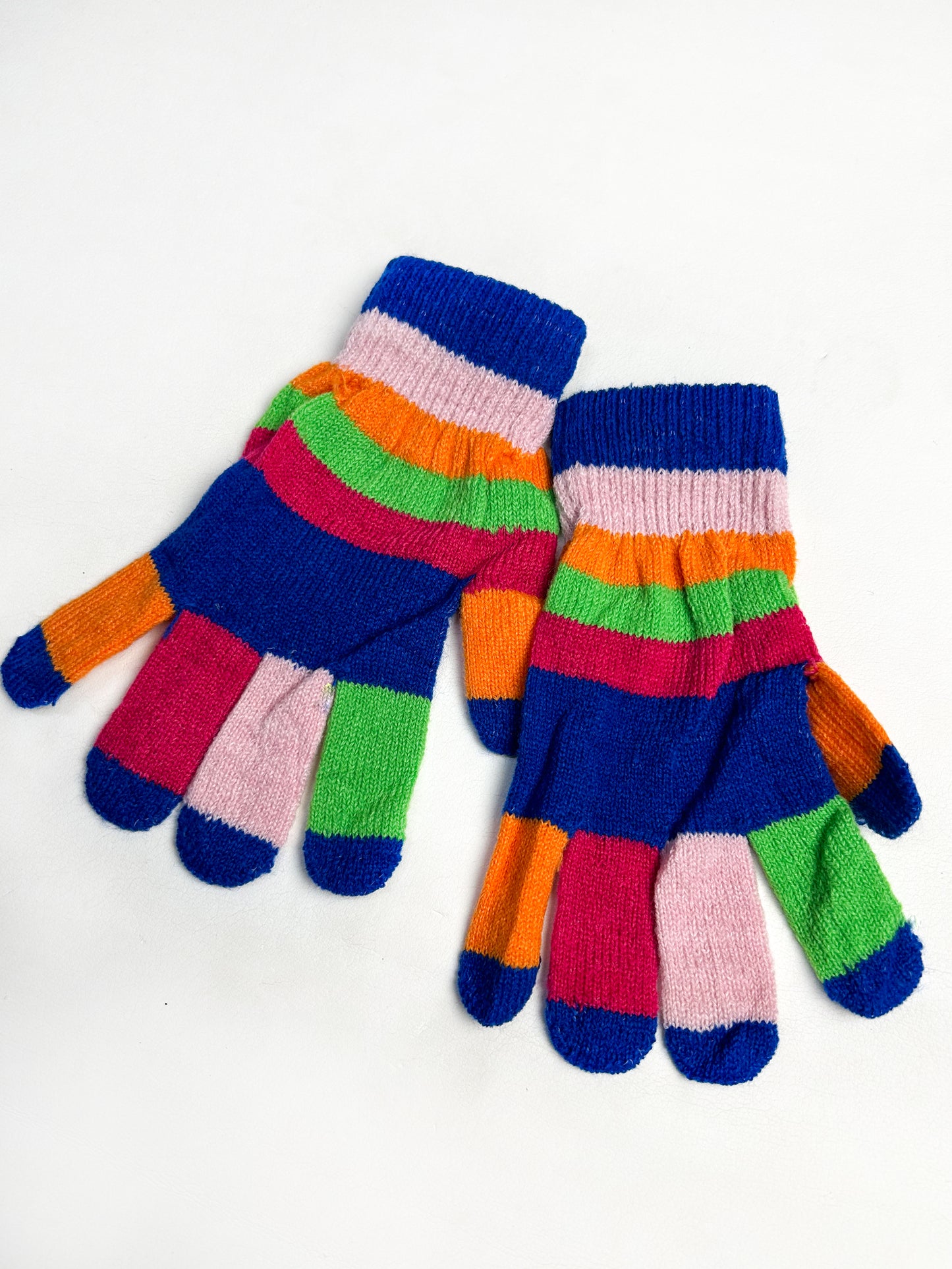 Multicolor Newborn Winter Gloves / Warm Children's Gloves / Unisex Full Finger Gloves KG06