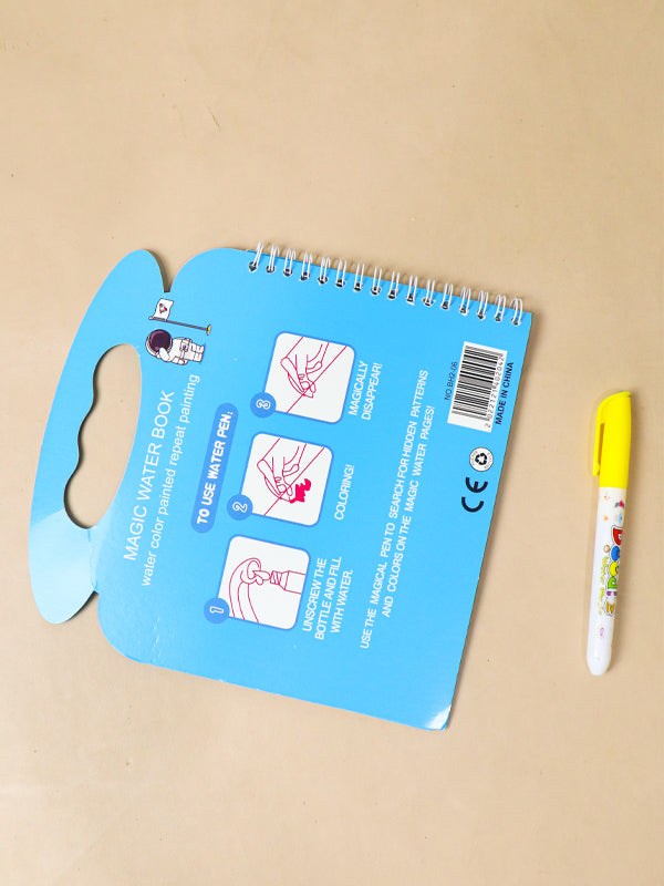 Magic Water Coloring Book & Magic Pen Space