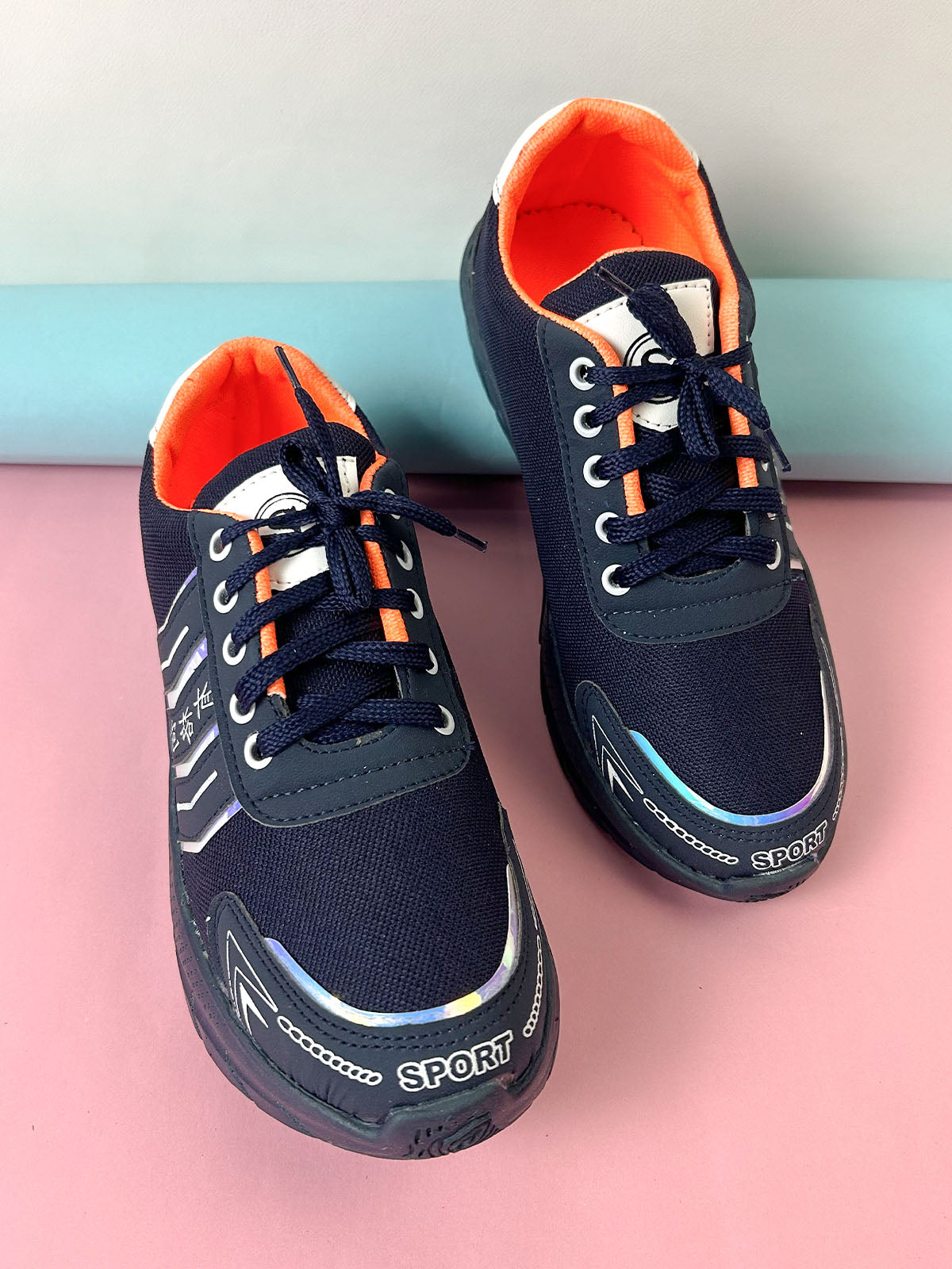 Blue Casual Sneakers For Men MJS234