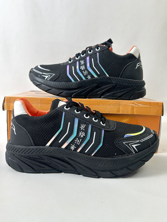 Black Casual Sneakers For Men MJS235