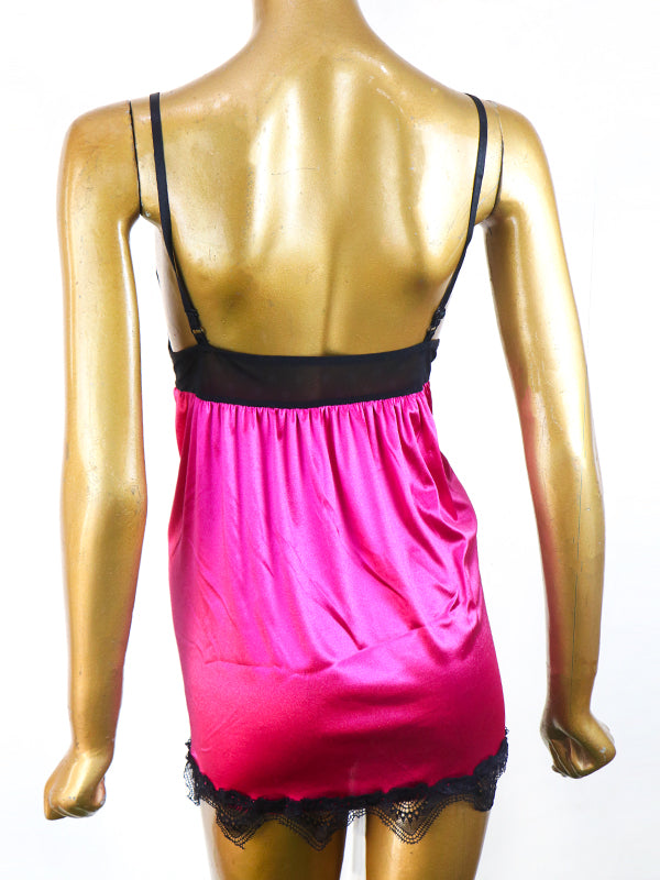 Dark Pink - Short Nighty For Women WSN02