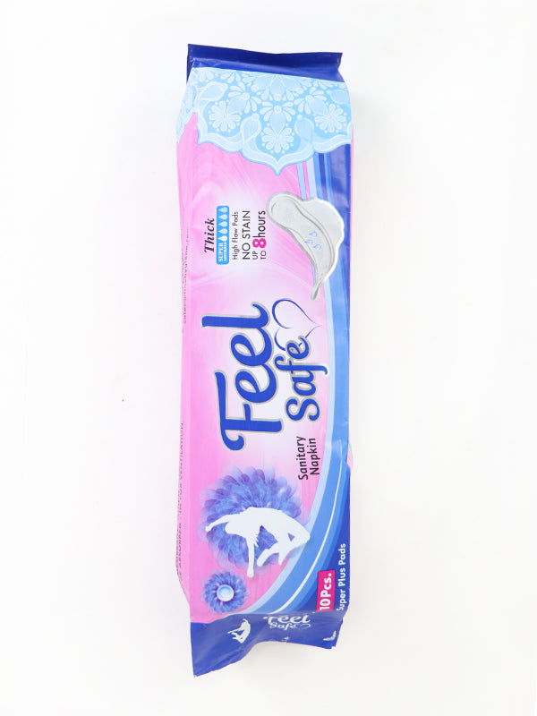 Feel Safe Super Plus 10 Pcs Sanitary Pads