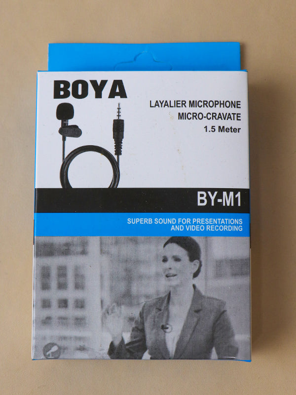 BOYA BY M1 Omni Directional Lavalier Microphone