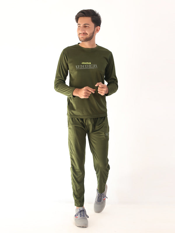 HG Men's Dri-FIT Track Suit UA Green