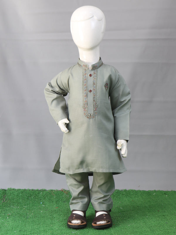 BKP10 IM Boys Kurta Pajama 2Yrs - 14Yrs Green