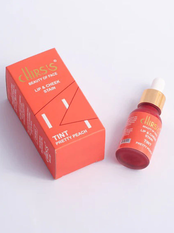 Chirs's Lips & Cheek Stain Tint - Pretty Peach