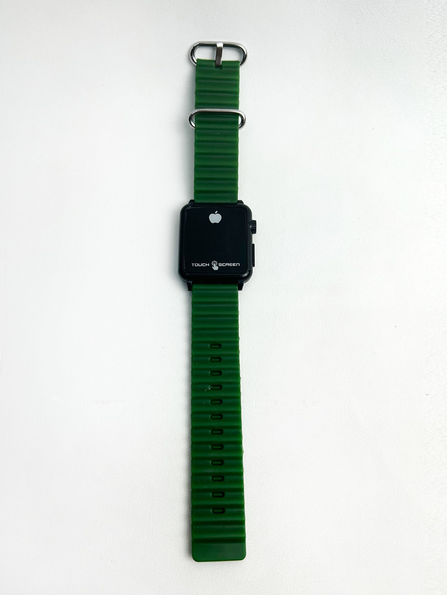 Dark Green LED Touch Wrist Watch For Mens/Boys MW65