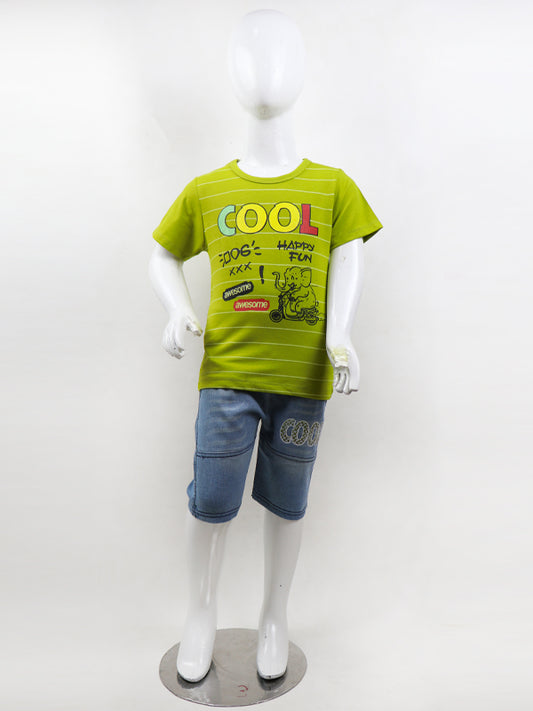 BS23 ZG Kids Suit 1Yrs - 4Yrs Cool Green