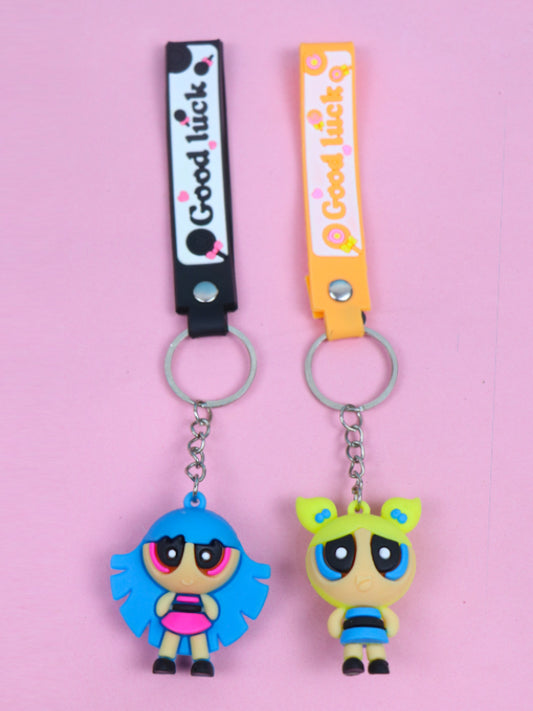 KC15 Pack Of 2 Key Chain Multicolor