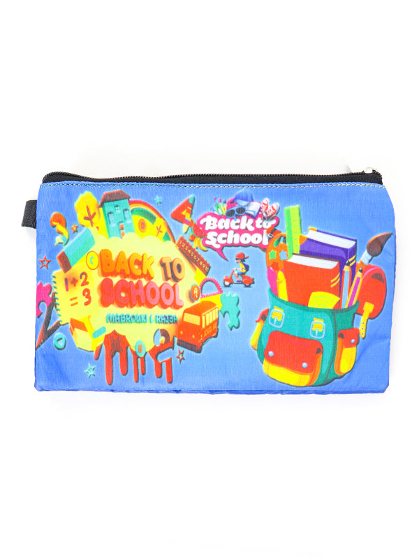 Zipper Pencil Pouch For Boys - Multidesign