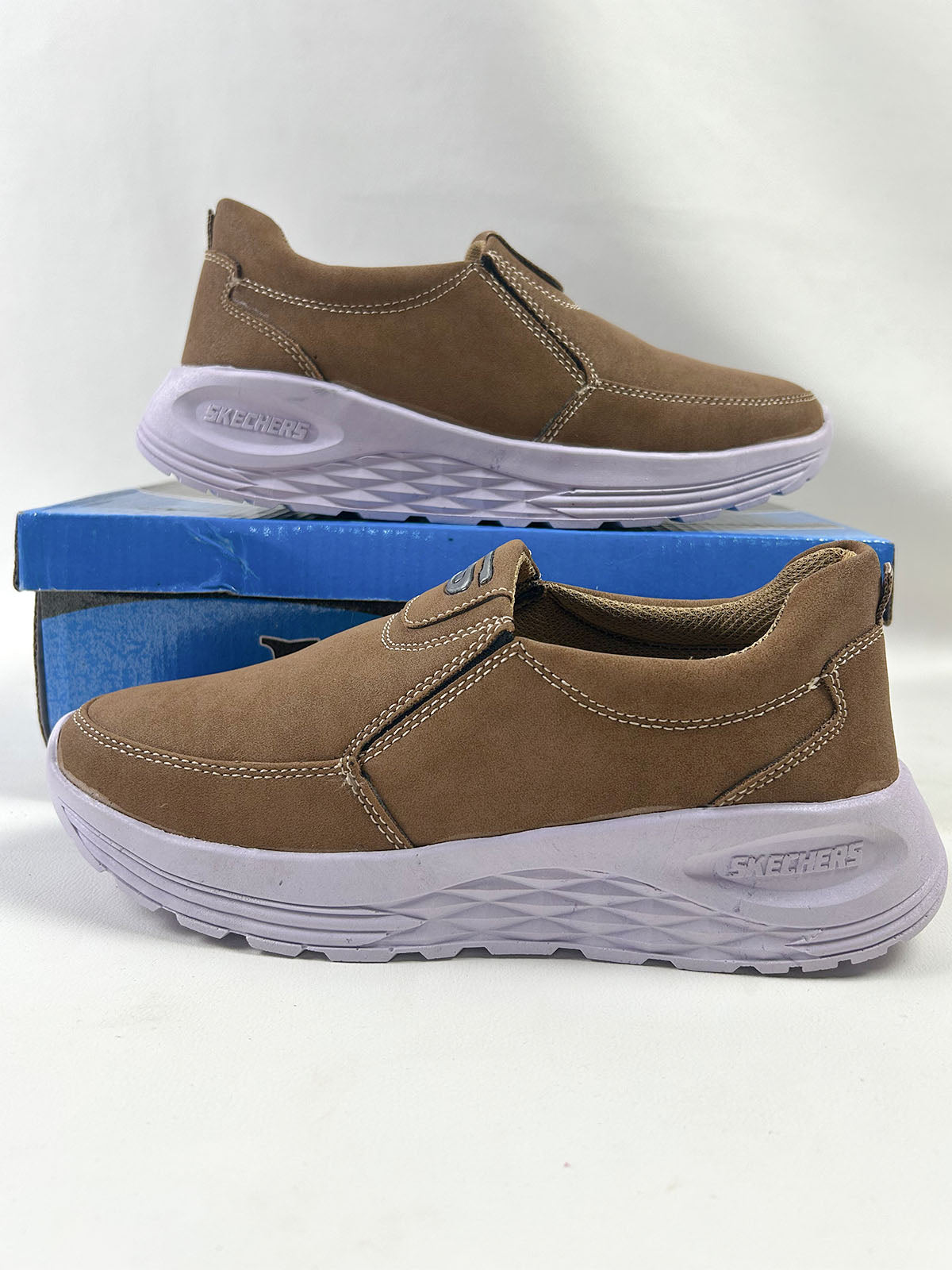 Brown Casual Sneakers For Men MJS240