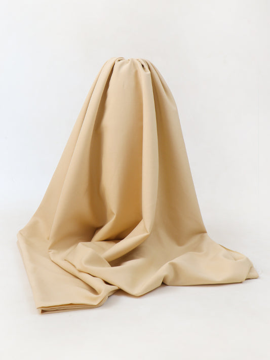 Men's Unstitched Kameez Shalwar Fabric Plain Fawn MUF12