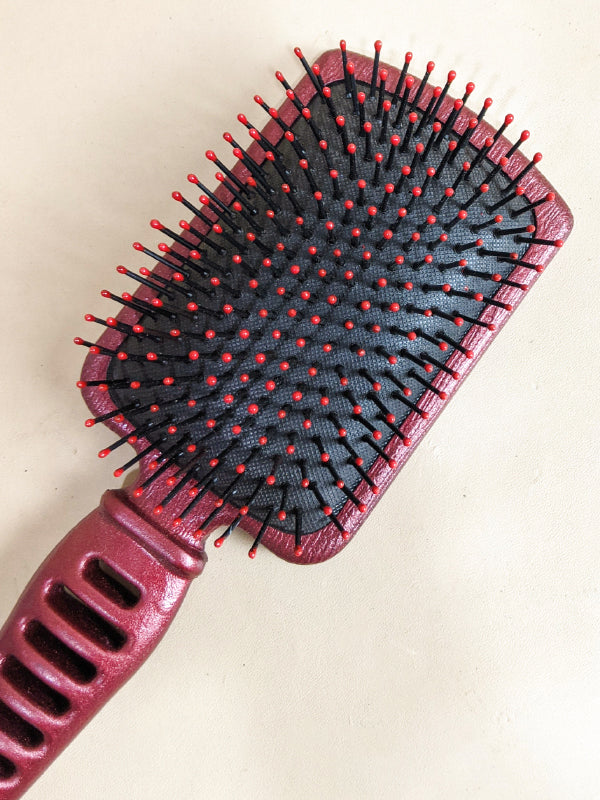 Multicolor Anti-Static Detangle Hairbrush/Cushion Base Hairbrush/Styling Brush D-401