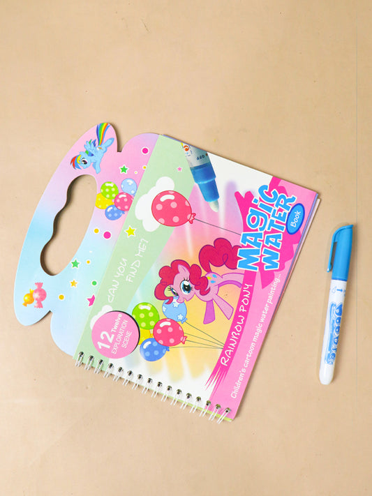 Magic Water Coloring Book & Magic Pen Unicorn