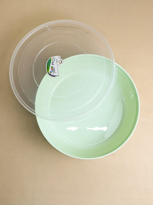 Small Plastic Storage Box / Snacks Bowl Green KIT-19