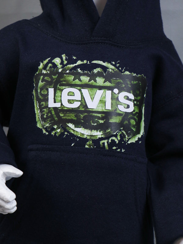 KH06 Kids Pullover Hoodie 1.5Yrs - 5Yrs LV Dark Blue