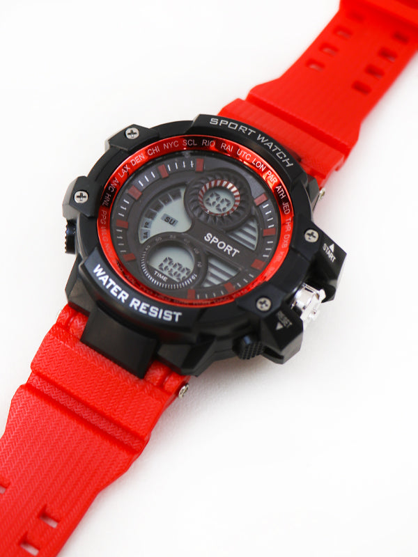 MW03 Men's Sport Watch Red