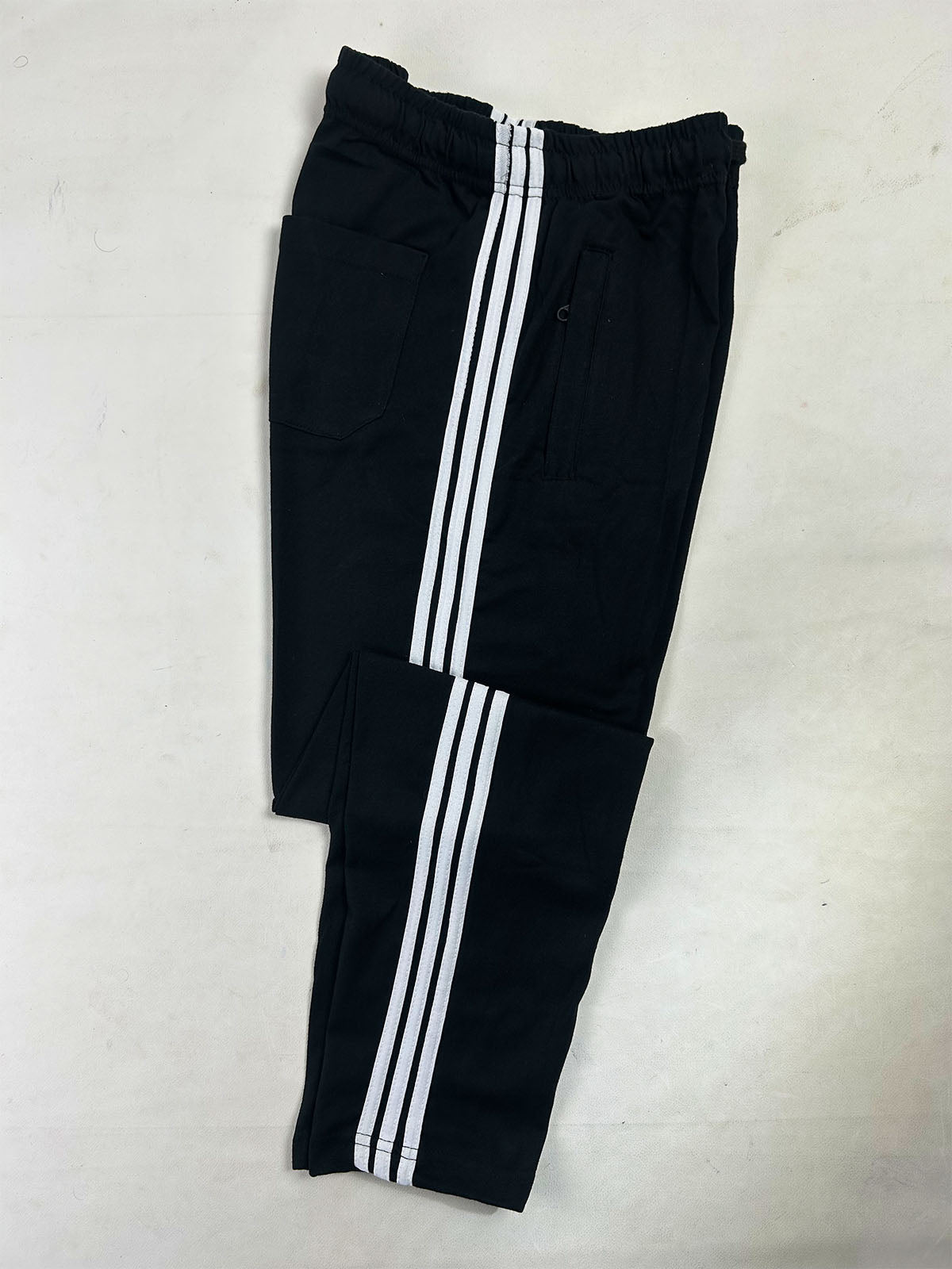 Black 3-Stripe Trouser For Men MT251