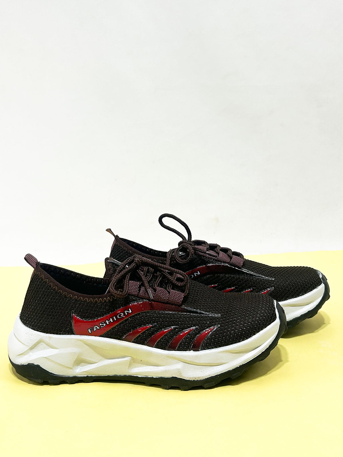 Dark Brown Casual Sneakers For Men MJS251
