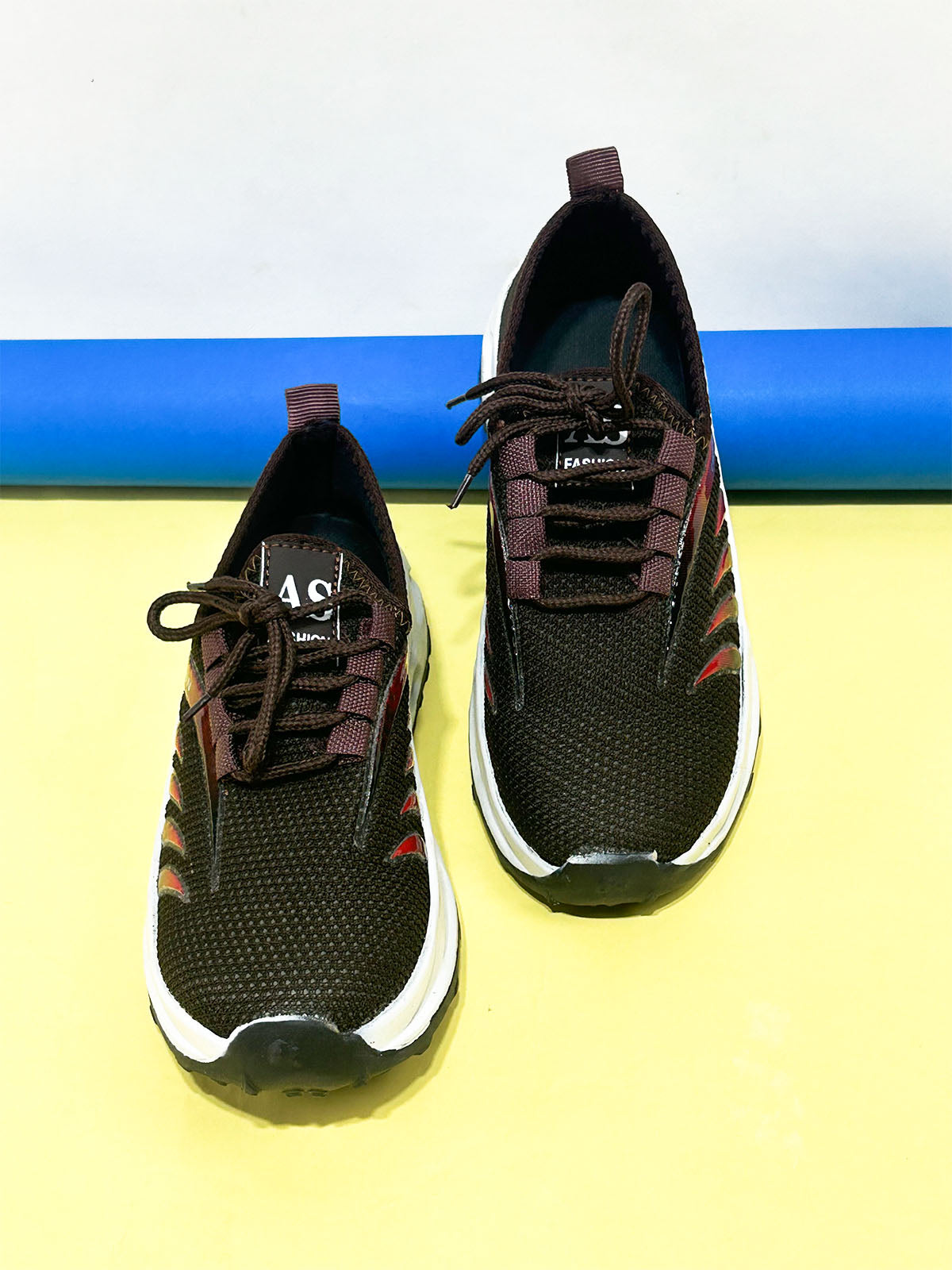 Dark Brown Casual Sneakers For Men MJS251