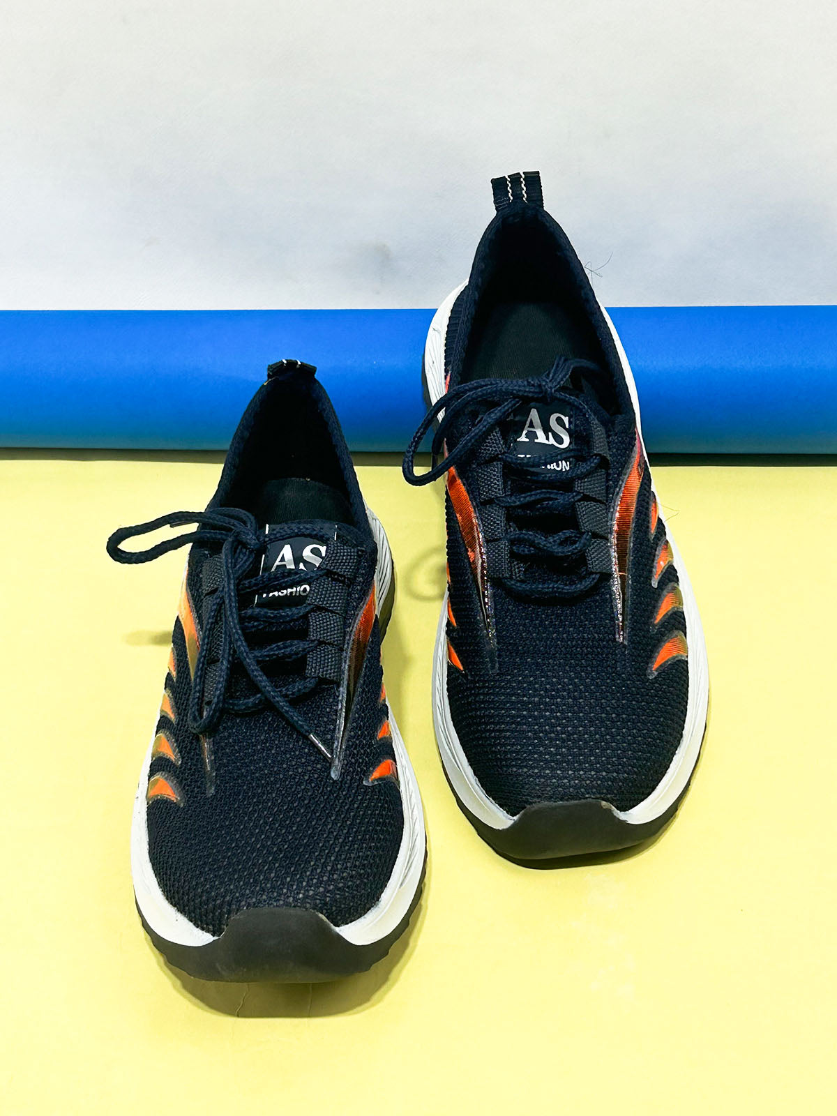 Dark Blue Casual Sneakers For Men MJS253