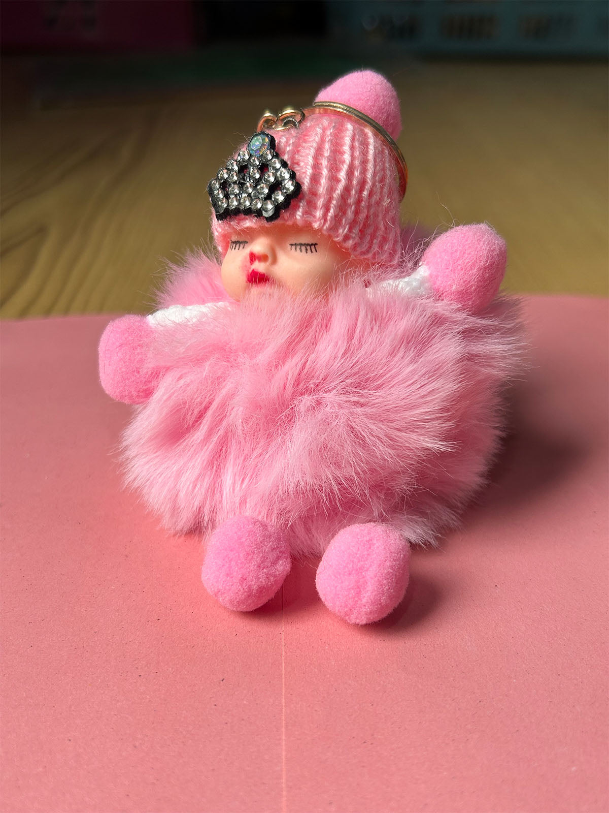 KC53 Baby Key Chain Light Pink