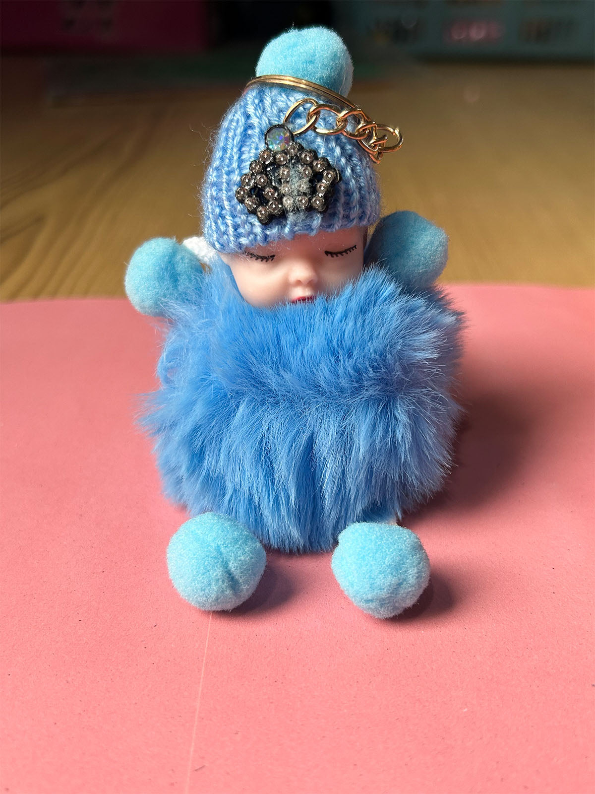 KC54 Baby Key Chain Blue