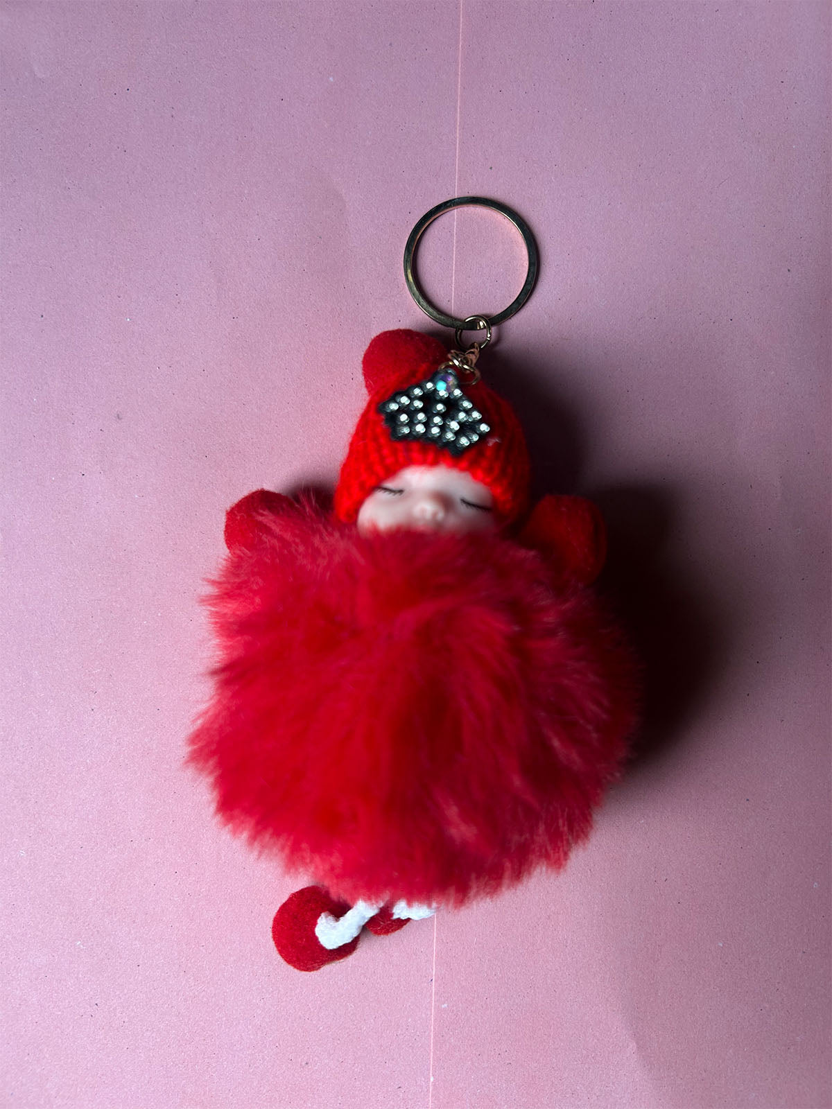 KC57 Baby Key Chain Red