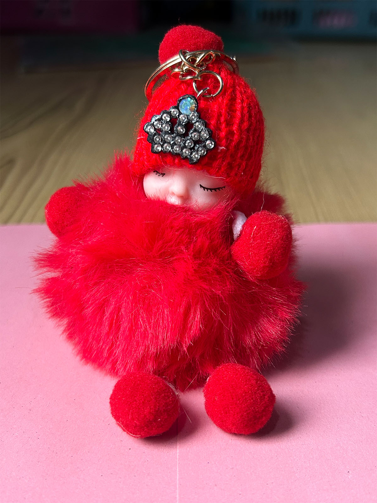KC57 Baby Key Chain Red