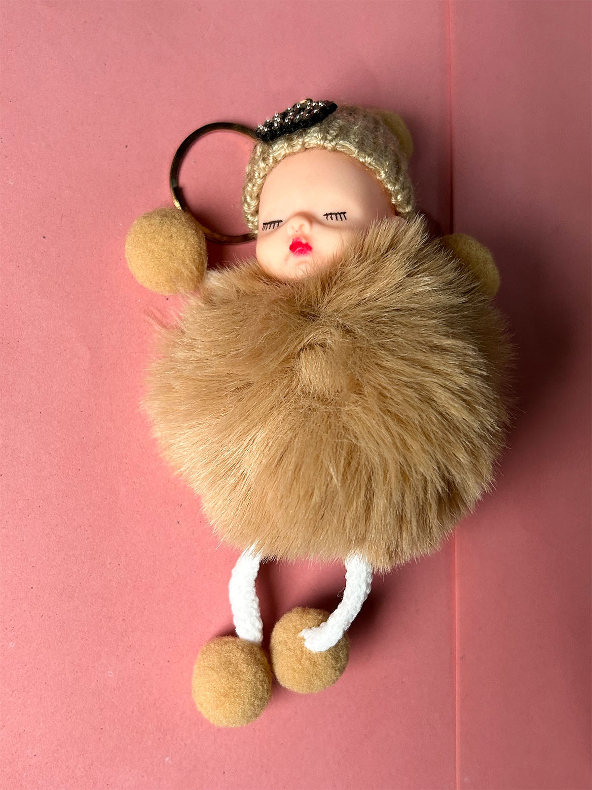 KC58 Baby Key Chain Light Brown