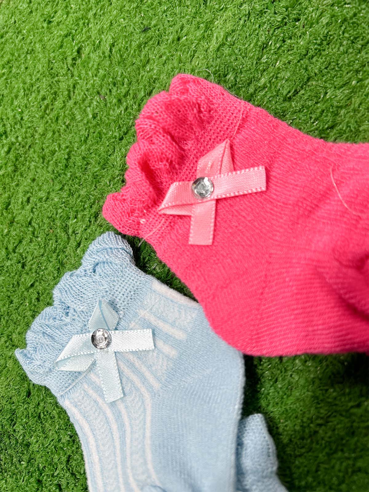 0Mth - 12Mth Pack of 2 Socks For Newborn KS25