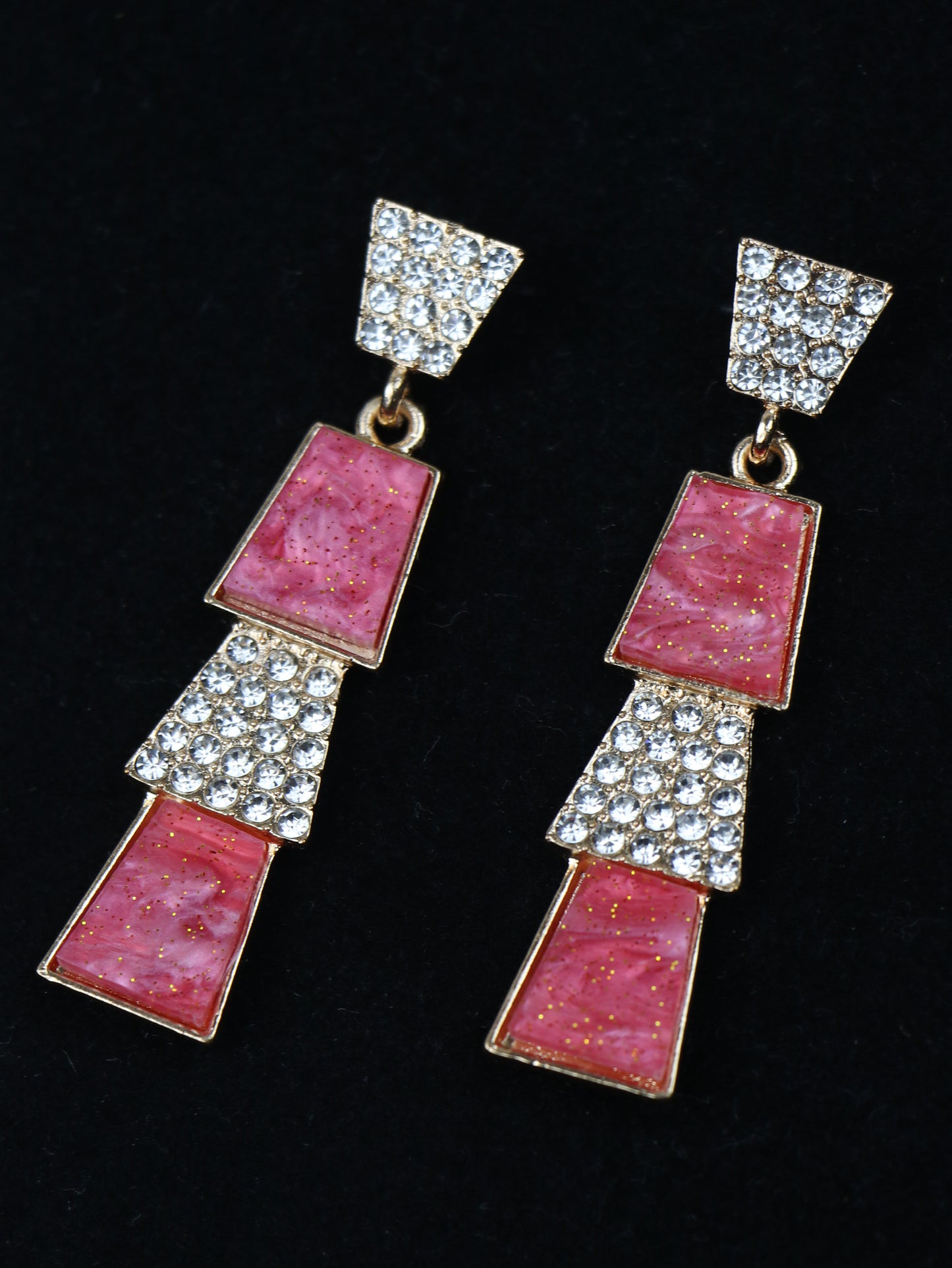 Fancy Earrings 03 Pink