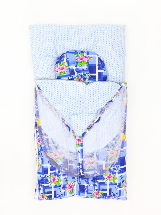NV 2Pcs Newborn Baby Sleeping Bag With Mosquito Net 03 Blue