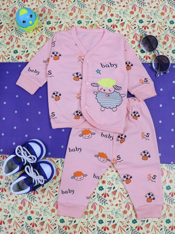 0Mth 9Mth Baby Pink Baba Suit For Newborns BG NBS71