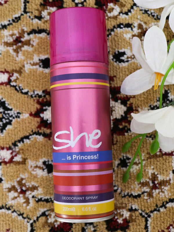 She Is Princess Deodorant Body Spray BS07 - 200ML