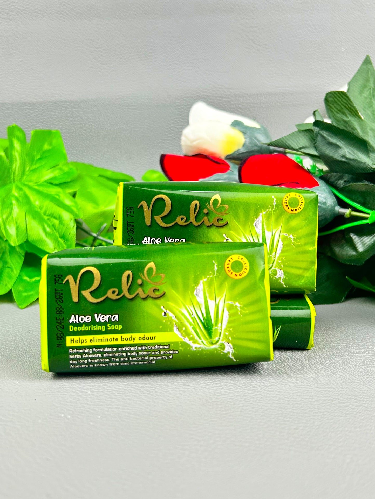 Pack of 3 Relic Aloe Vera Beauty Soap