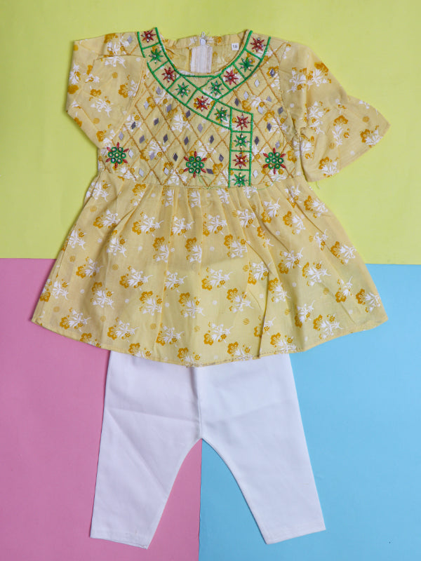 GS39 RZ Girls Suit 1.5Yrs - 4Yrs Light Yellow