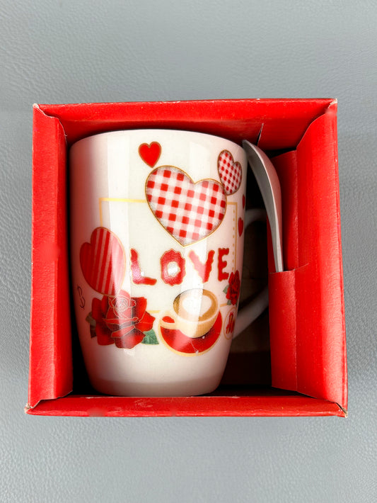 Coffee Mug with Spoon CM09