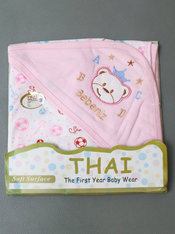 Light Pink Wrapping Sheet For Newborn NWS04