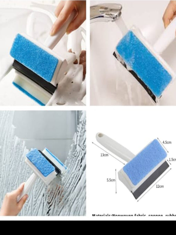 Window Wiper Cleaning Shower Scrubber Multicolor