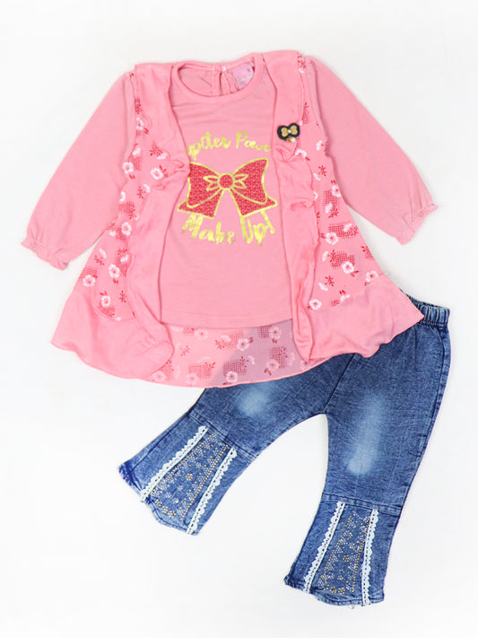 BG Girls Suit 1Yr - 4Yrs Make Up Pink 515