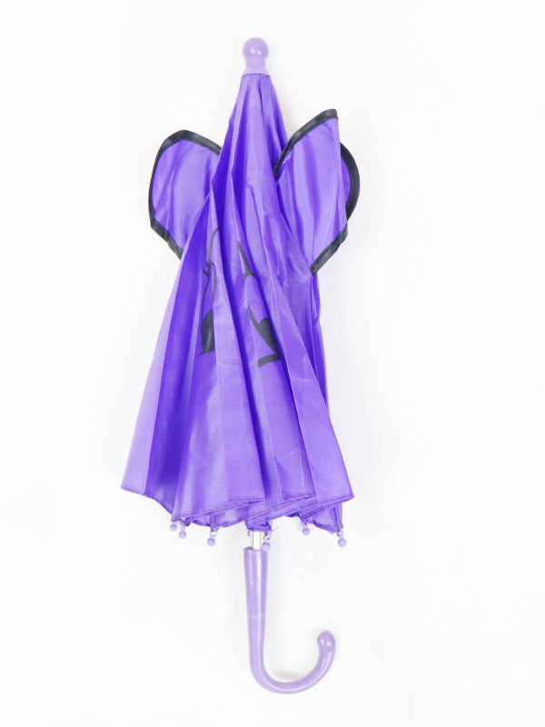 Small Kids Cartoon Umbrella - Purple