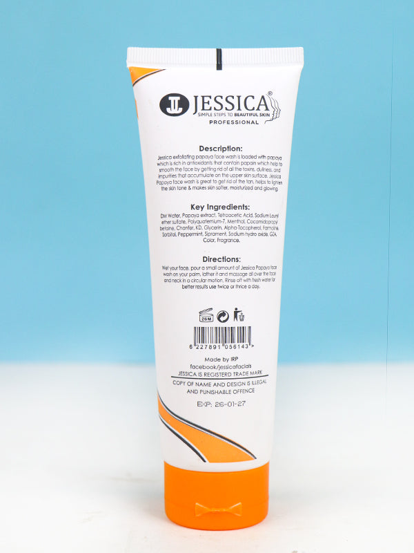 Jessica Papaya Scrub Facial Foam/Face Wash - 125ML